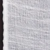 Gardinenstoff Leinenstruktur Leon Eco nachhaltig halbtransparent uni wollweiß 295cm Breite