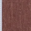 Gardinenstoff Leinenstruktur Leon Eco nachhaltig halbtransparent uni meliert rot 148cm Breite