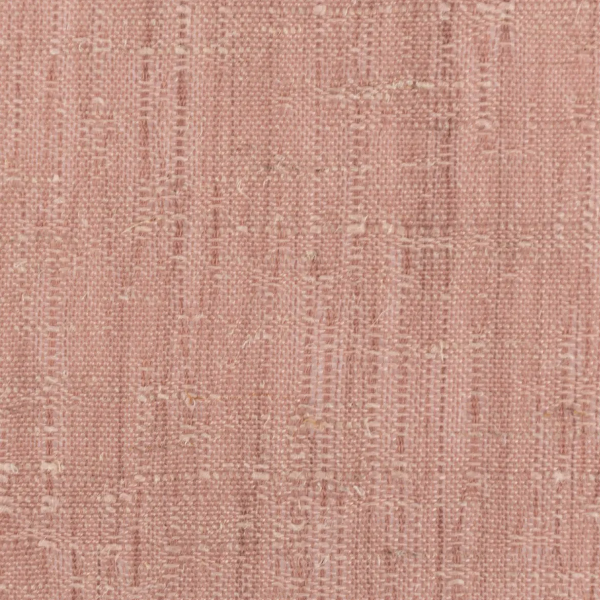 Gardinenstoff Leinenstruktur Leon Eco nachhaltig halbtransparent uni meliert altrosa 148cm Breite