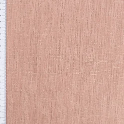 Gardinenstoff Leinenstruktur Leon Eco nachhaltig halbtransparent uni meliert altrosa 148cm Breite