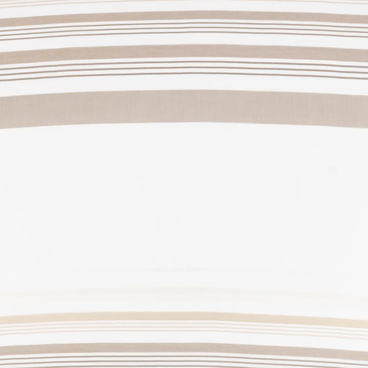 Gardinenstoff Marula transparent Streifen weiß beige braun 148cm Breite