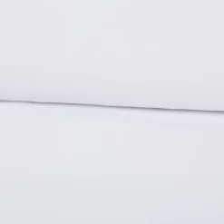 Gardinenstoff Meterware EASY CARE Semicrepe mit Flammeneffekt offwhite mit Bleiband 300cm Höhe