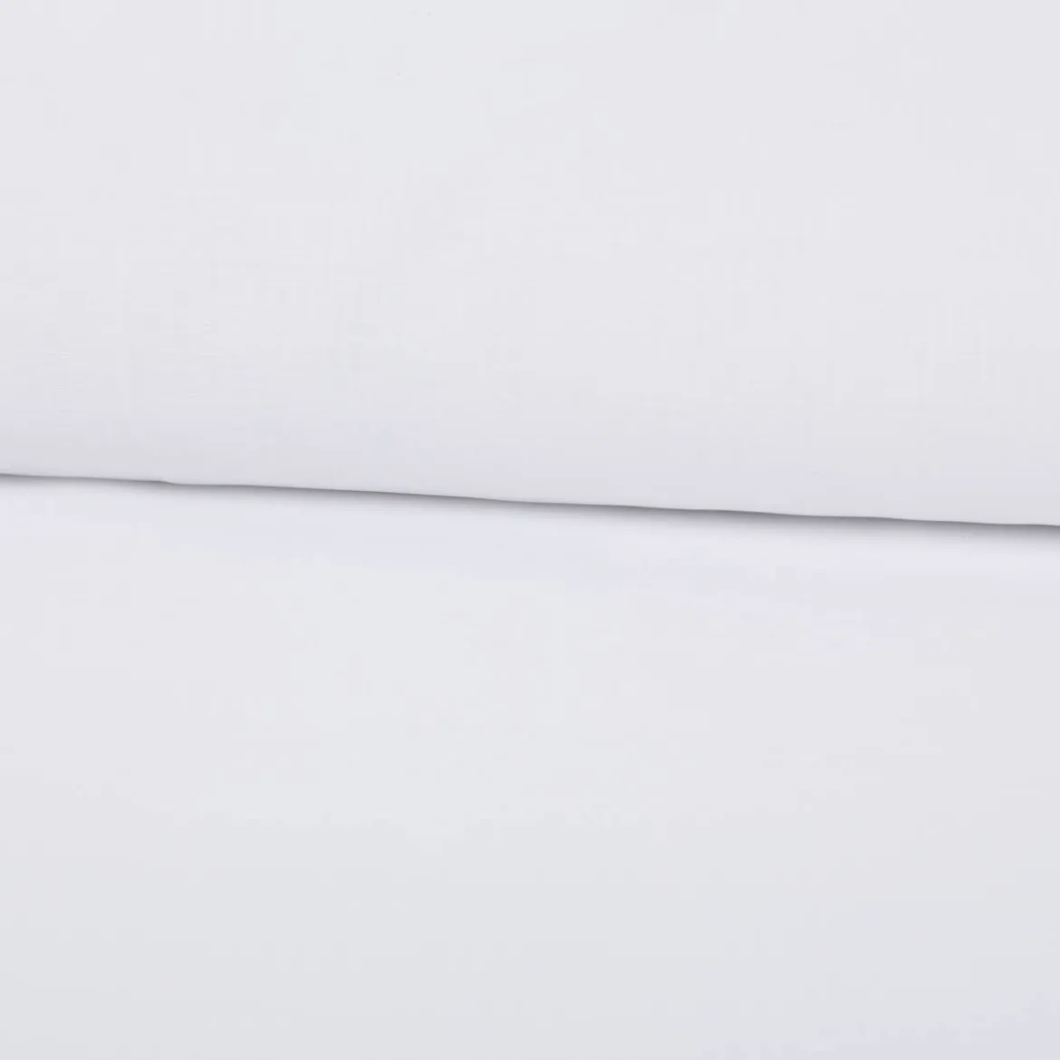 Gardinenstoff Meterware EASY CARE Semicrepe mit Flammeneffekt offwhite mit Bleiband 300cm Höhe