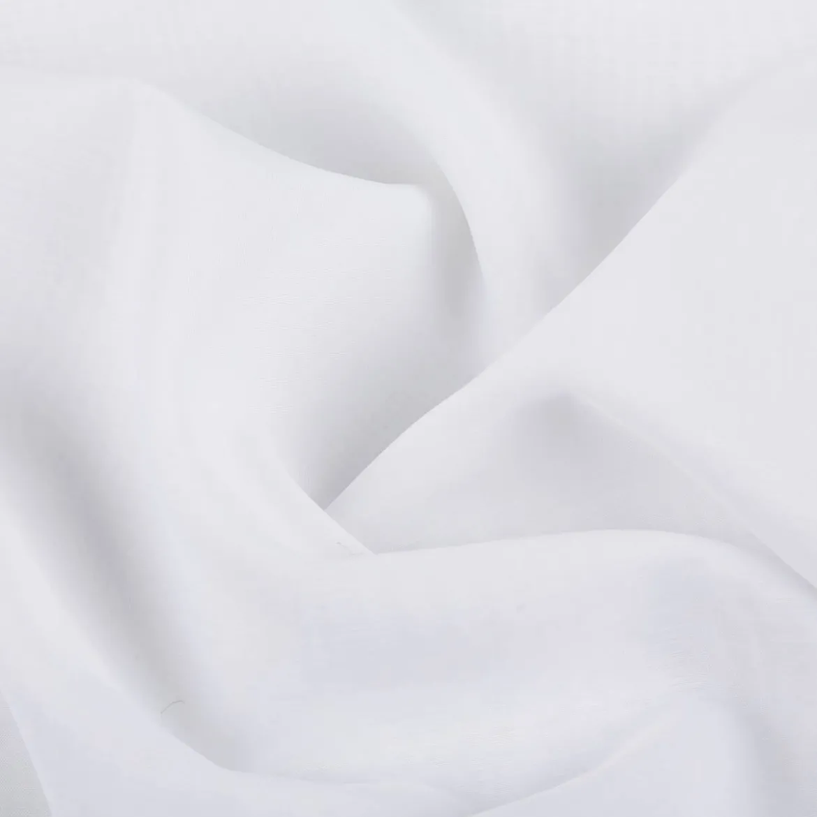 Gardinenstoff Meterware EASY CARE Semicrepe mit Flammeneffekt offwhite mit Bleiband 300cm Höhe