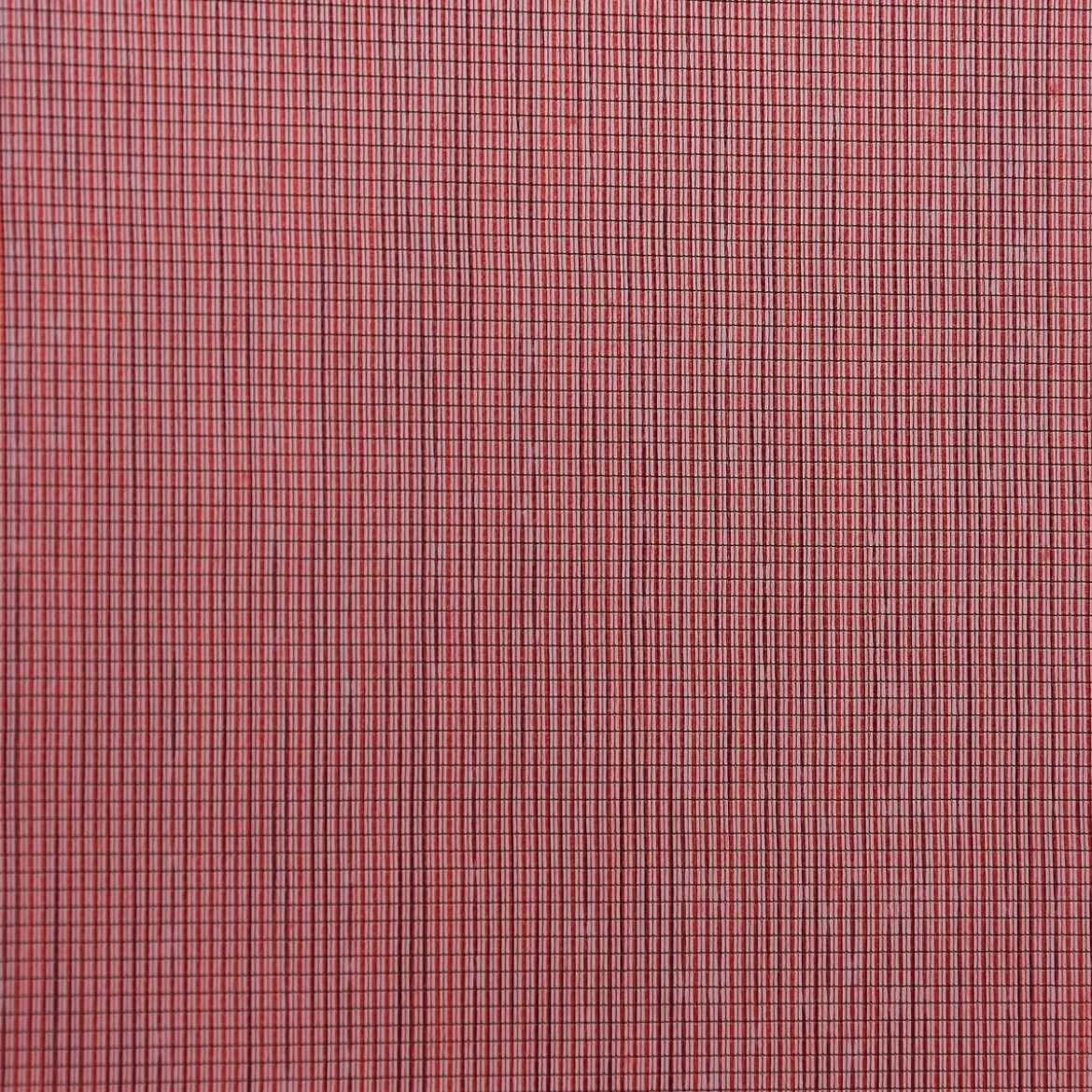Gardinenstoff Meterware LIGNEO Stores mit Metalliclook rot schwarz Fadenstruktur längs halbtransparent 3,06m Breite