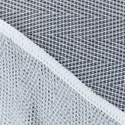 Gardinenstoff Meterware transparent Fischgrät Struktur ecru 290cm
