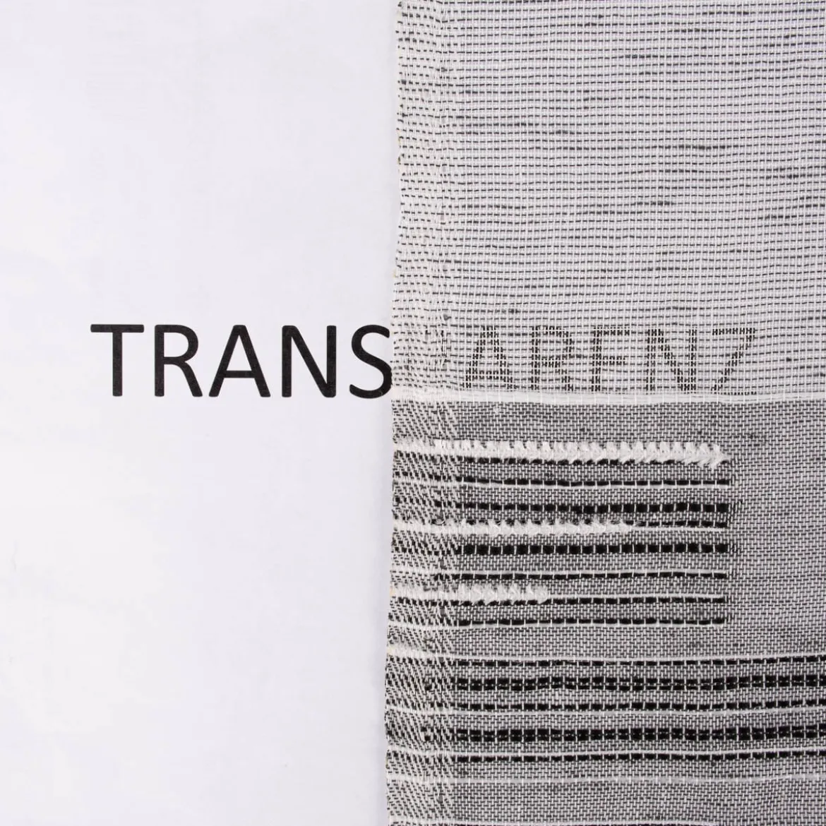 Gardinenstoff natürliche Strukturoptik Streifen halbtransparent grau 150cm Breite
