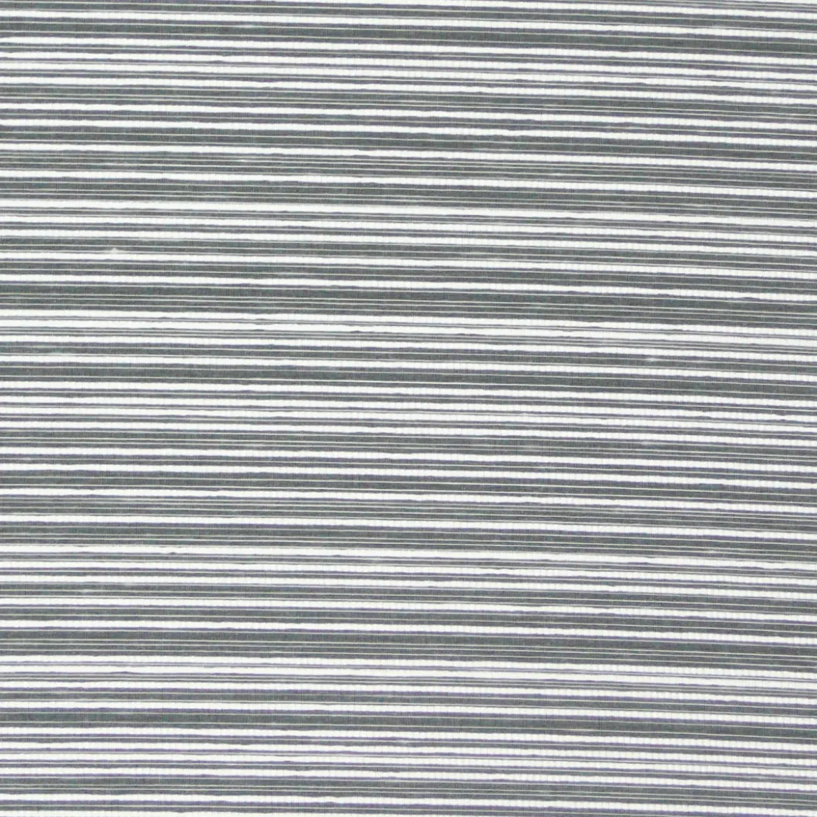 Gardinenstoff Paneele Meterware Querstreifen weiß 60cm Breite