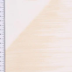 Gardinenstoff Paneele Meterware Scherli Dreiecke weiß creme 60cm Breite