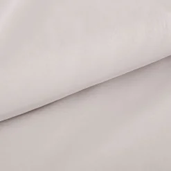 Gardinenstoff Soft Voile transparent uni hellgrau mit Bleiband 320cm Breite