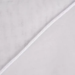 Gardinenstoff Stores antiviral und schwer entflammbar transparent ecru mit Bleiband 300cm hoch
