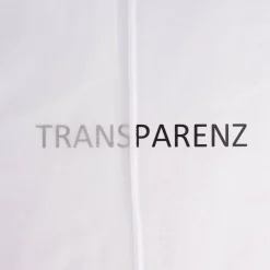 Gardinenstoff Stores antiviral und schwer entflammbar transparent ecru mit Bleiband 300cm hoch