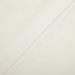 Gardinenstoff Stores Batist uni creme halb-transparent 3m Höhe