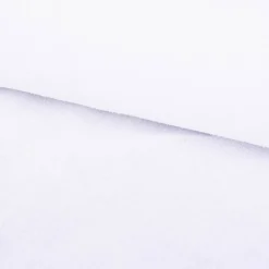 Gardinenstoff Stores feine Bouclé-Struktur mit Bleiband weiß 2,60m Höhe