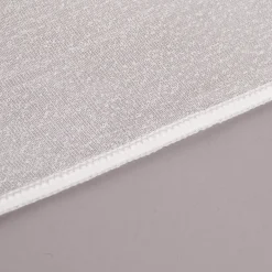 Gardinenstoff Stores feine Bouclé-Struktur mit Bleiband creme 1,80m Höhe
