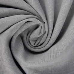 Gardinenstoff Stores Leinenstruktur Pure Air Technology luftreinigende Ausrüstung transparent hellgrau mit Bleiband 300cm hoch