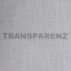 Gardinenstoff Stores Leinenstruktur Pure Air Technology luftreinigende Ausrüstung transparent hellgrau mit Bleiband 300cm hoch