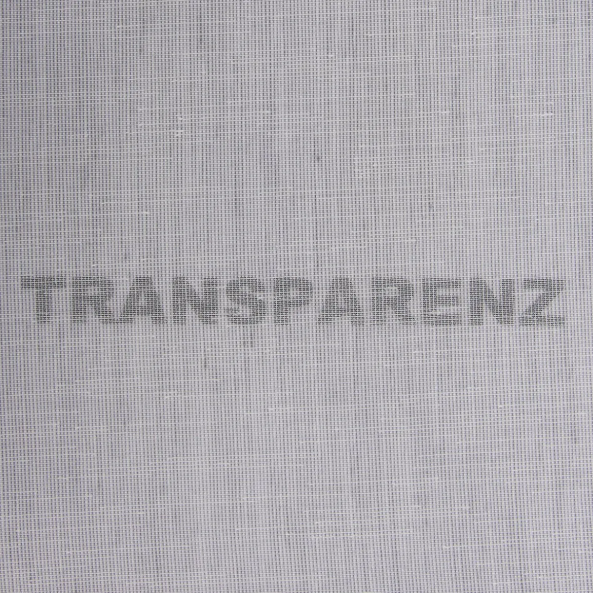 Gardinenstoff Stores Leinenstruktur Pure Air Technology luftreinigende Ausrüstung transparent hellgrau mit Bleiband 300cm hoch