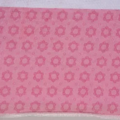 Gardinenstoff Stores mit Bleiband Leinenoptik Bordüre Elefanten weiß rosa grau orange raumhoch 300cm