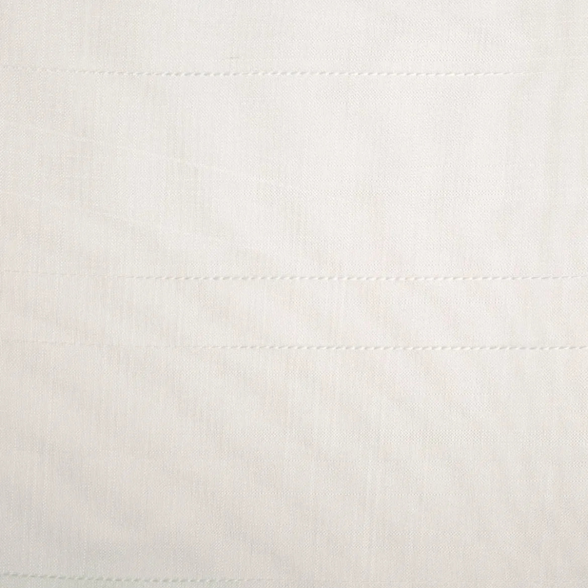 Gardinenstoff Stores Streifenstruktur fein mit Bleiband Ecru 300cm