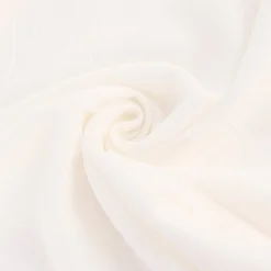 Gardinenstoff Stores Strukturoptik mit Stickerei abstrakte Blumen ecru 2,80m Höhe