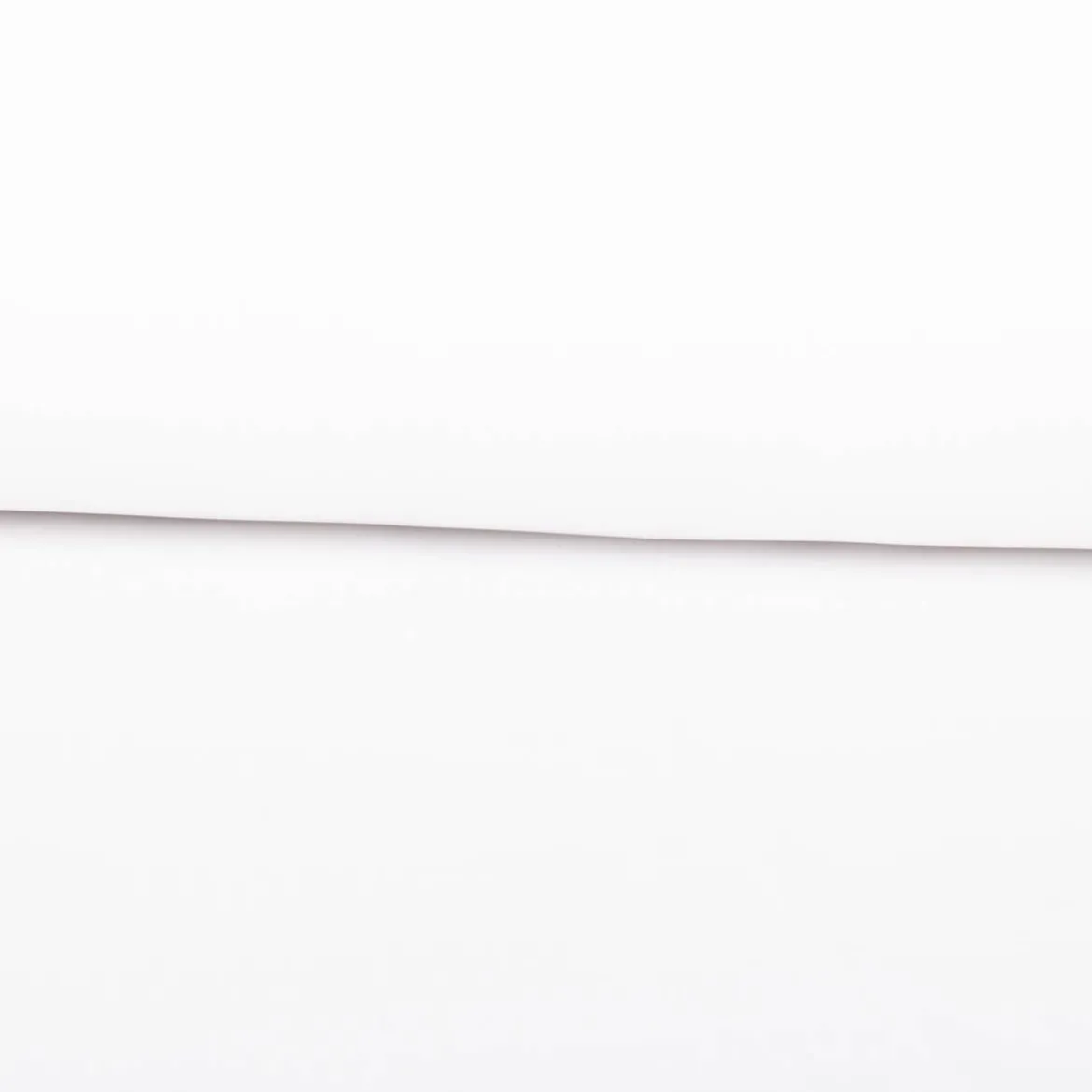 Gardinenstoff Stores Voile mit Bleiband Meterware einfarbig weiß transparent 3,0m Höhe