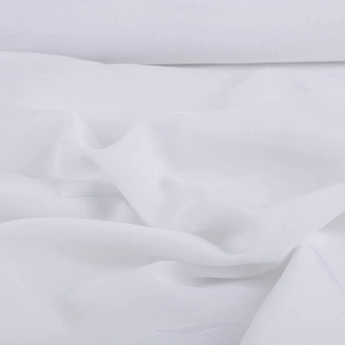 Gardinenstoff Stores Voile Scherli wollweiß mit Bleiband 280cm hoch