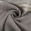 Gardinenstoff Voile Bouclé-Streifen grau wollweiß 160cm Breite