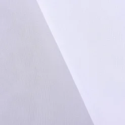 Gardinenstoff Voile Seitenschal Seitenteil mit Volant Rüsche weiß 150cm breit