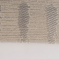 Gardinenstoff Voile transparent Tivoli Streifen weiß beige 152cm Breite