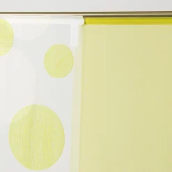 Gardine Paneele Schiebevorhang Meterware KOS grün halbtransparent 60cm Breite