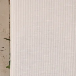 Gardine Vorhang Zen mit Längsstreifen ecru natur 140cm breit und 260cm hoch oder Wunschlänge von SCHÖNER LEBEN.