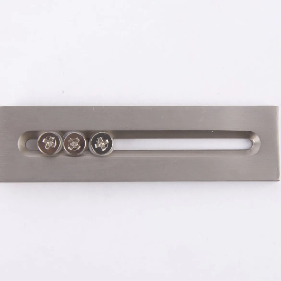 Gefora Deckenträger Universal 11cm Langloch 8,5 cm Nickel matt