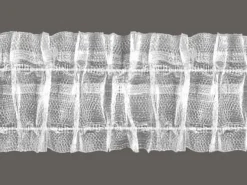 Gerster Faltenband Gardinenband Universalband volltransparent in 50mm breit