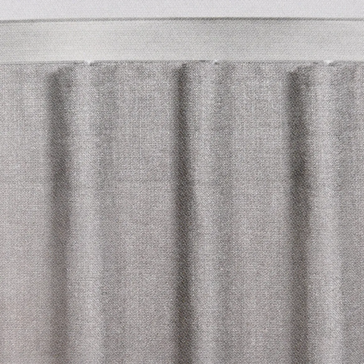 Gerster Gardinenband Faltenband 90mm volltransparent 1er Falte 1:1,5