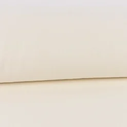 Gerster Leinen Gardinenstoff Meterware EASY LINEN halbtransparent uni ecru 2,95m Höhe