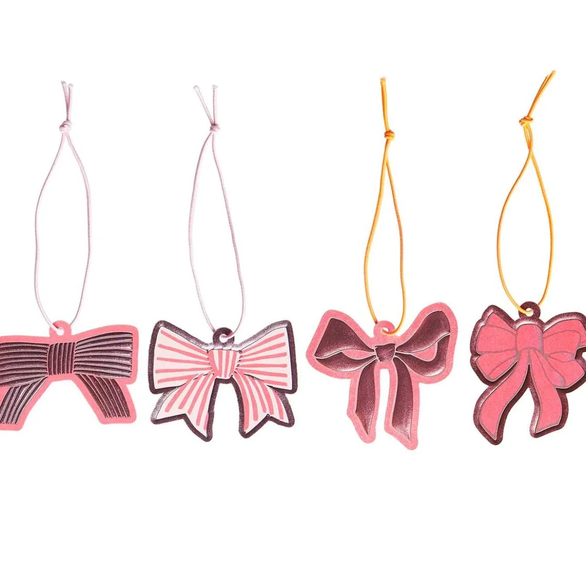 Geschenkanhänger Schleifen in Rosa 8Stk von Rico Design