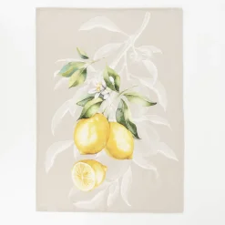 Geschirrtuch Lemon aus Baumwolle 50x70cm im 3er Set