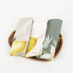 Geschirrtuch Lemon aus Baumwolle 50x70cm im 3er Set