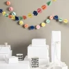 Girlande Papierbälle bunt 1,5m von Rico Design
