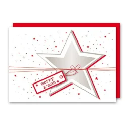 Glückwunschkarte Weihnachten Merry X-Mas