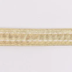 Glitzerband Zierband goldfarbig Glitzer Breite: 1,5cm