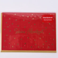 Grafik Werkstatt Adventskalenderkarte Schöne Adventszeit 12x17cm