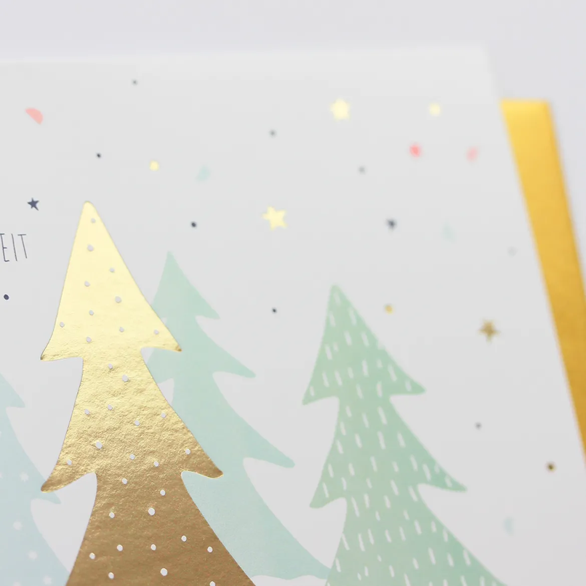 Grafik Werkstatt Doppelkarte Wundervolle Weihnachtszeit 12x17cm