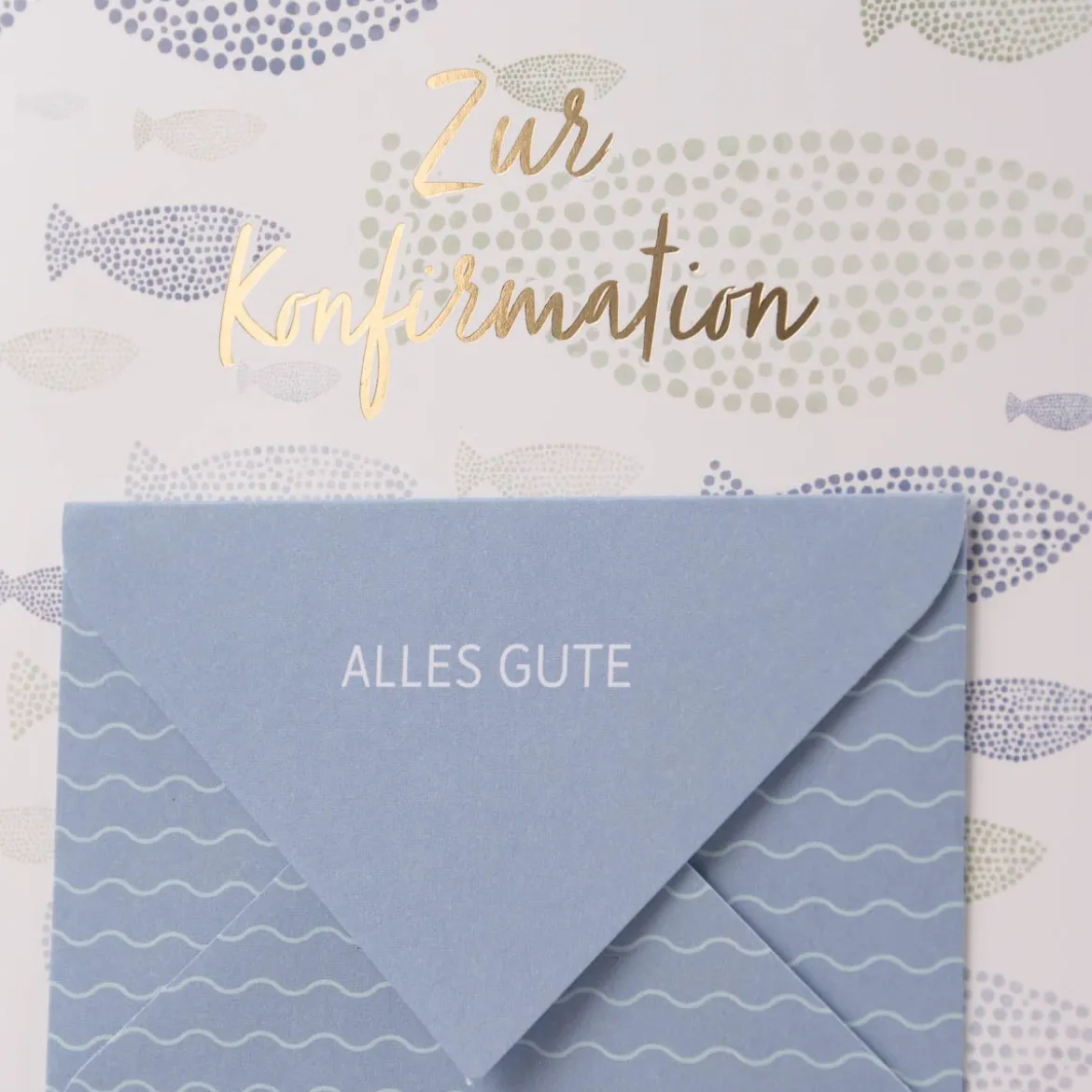 Grafik Werkstatt Doppelkarte Konfirmation 12x17cm verschiedene Motive