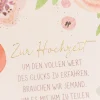 Grafik Werkstatt Doppelkarte Hochzeit 12x17cm verschiedene Motive
