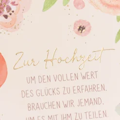 Grafik Werkstatt Doppelkarte Hochzeit 12x17cm verschiedene Motive