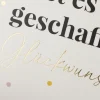 Grafik Werkstatt Doppelkarte Du hast es geschafft! Glückwunsch 12x17cm