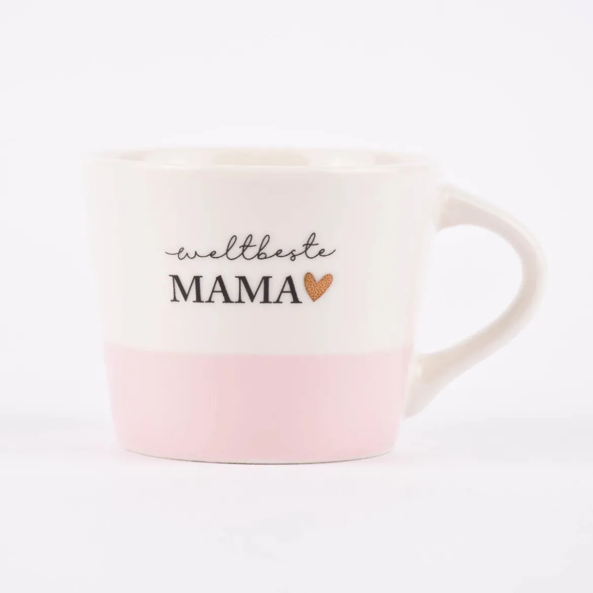 Grafik Werkstatt Espresso Tasse Schreibkram Manufaktur aus Porzellan weltbeste Mama oder weltbester Papa 50ml