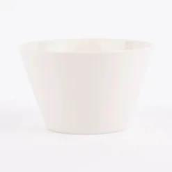 Grafik Werkstatt Müslischale Her mit der guten Laune weiß gelb goldfarbig 14x9cm